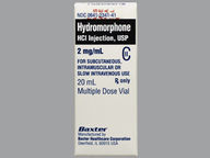 Vial de 20.0 ml(s) of 2 Mg/Ml de Hydromorphone Hcl