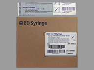 Tuberculin Syringe 27Gx1/2" Syringe Empty Disposable