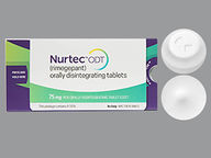 Tableta De Desintegración de 75 Mg de Nurtec Odt