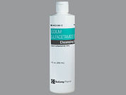 Sodium Sulfacetamide: This is a Cleanser Gel imprinted with nothing on the front, nothing on the back.