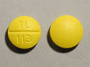 Prochlorperazine Maleate: This is a Tablet imprinted with TL  113 on the front, nothing on the back.