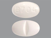 Alprazolam: This is a Tablet imprinted with B704 on the front, nothing on the back.
