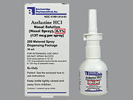 Azelastine Hcl 137Mcg (package of 30.0 ml(s)) Aerosol Spray With Pump