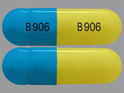 Tetracycline Hcl: This is a Capsule imprinted with B 906 on the front, B 906 on the back.