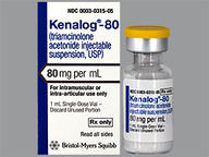 Kenalog 80Mg/Ml (package of 1.0 ml(s)) Vial