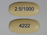 Kombiglyze Xr 2.5-1000Mg Tablet Er Multiphase 24 Hr