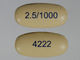 Kombiglyze Xr 2.5-1000Mg Tablet Er Multiphase 24 Hr