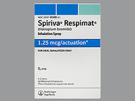 Spiriva Respimat 1.25Mcg (package of 4.0 gram(s)) Mist Inhaler