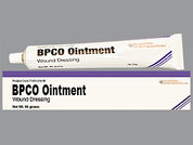 Bpco: This is a Ointment imprinted with nothing on the front, nothing on the back.