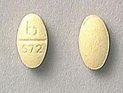 Methotrexate Sodium: This is a Tablet imprinted with b  572 on the front, nothing on the back.