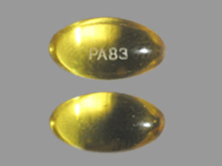 This is a Capsule imprinted with PA83 on the front, nothing on the back.