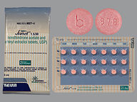 Tableta de 1.5-0.03Mg de Junel