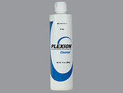 Plexion: This is a Cleanser imprinted with nothing on the front, nothing on the back.