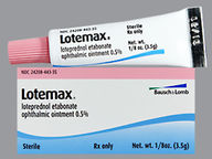 Ungüento de 0.5% (package of 3.5 gram(s)) de Lotemax