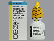 Levobunolol Hcl 0.5 % (package of 5.0) Drops