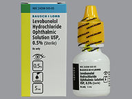 Gotas de 0.5 % (package of 5.0) de Levobunolol Hcl