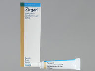 Zirgan 0.15% (package of 5.0 gram(s)) Gel