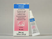 Neo/Polymyxin/Dexamethasone: This is a Ointment imprinted with nothing on the front, nothing on the back.