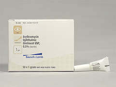 This is a colorless Ointment imprinted with nothing on the front, nothing on the back, and is manufactured by BAUSCH & LOMB I.