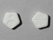 Ativan: This is a Tablet imprinted with A  2 on the front, BPI  65 on the back.