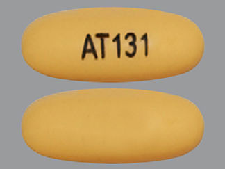 This is a Capsule imprinted with AT131 on the front, nothing on the back.