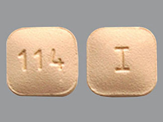 This is a Tablet imprinted with I on the front, 114 on the back.