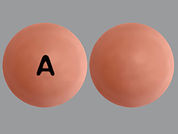 Dronabinol: This is a Capsule imprinted with A on the front, nothing on the back.