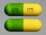 Paromomycin Sulfate: Esto es un Cápsula imprimido con 175 en la parte delantera, 175 en la parte posterior, y es fabricado por None.