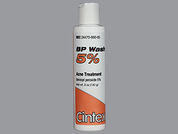 Bp Wash: This is a Cleanser imprinted with nothing on the front, nothing on the back.