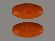 Tableta de 600 Mg de Prezista