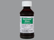 Donnatal: This is a Elixir imprinted with nothing on the front, nothing on the back.