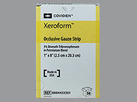 Xeroform Petrolatum Dressing 4"X108" Bandage