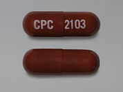 Poly-Iron 150 Forte: This is a Capsule imprinted with CPC on the front, 2103 on the back.