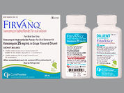 Firvanq: This is a Solution Reconstituted Oral imprinted with nothing on the front, nothing on the back.