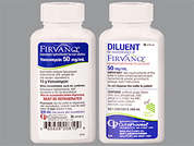 Firvanq: This is a yellow Solution Reconstituted Oral imprinted with nothing on the front, nothing on the back, and is manufactured by AZURITY PHARMAC.
