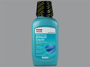Antacid Anti-Gas: This is a Suspension Oral imprinted with nothing on the front, nothing on the back.