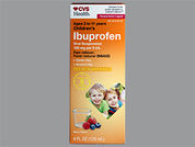 Children'S Ibuprofen: This is a orange Suspension Oral imprinted with nothing on the front, nothing on the back, and is manufactured by CVS.