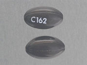 Renal Caps: This is a Capsule imprinted with C162 on the front, nothing on the back.