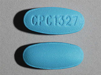 This is a Tablet imprinted with CPC1327 on the front, nothing on the back.