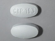 Prenatabs Rx: This is a Tablet imprinted with CYP 193 on the front, nothing on the back.