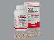 Pertzye: This is a clear oblong Capsule Dr imprinted with DCI on the front, 16 on the back, and is manufactured by DIGESTIVE CARE.