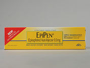 Epipen: Esto es un Auto-inyector imprimido con nada en la parte delantera, nada en la parte posterior, y es fabricado por None.