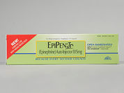 Epipen Jr.: This is a Auto-injector imprinted with nothing on the front, nothing on the back.