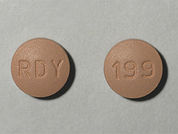 Simvastatin: This is a Tablet imprinted with RDY on the front, 199 on the back.