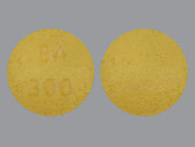 Bupap: This is a Tablet imprinted with BA 300 on the front, nothing on the back.