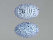 Urogesic: This is a blue oval Tablet imprinted with ED UB on the front, nothing on the back, and is manufactured by EDWARDS PHARM..