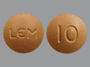 Dayvigo: This is a Tablet imprinted with 10 on the front, LEM on the back.