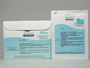 Lidoderm: This is a Adhesive Patch Medicated imprinted with LIDOCAINE PATCH 5% on the front, nothing on the back.