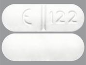 Sotalol Af: This is a Tablet imprinted with logo and 122 on the front, nothing on the back.