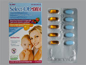 Select-Ob + Dha: This is a Combination Package imprinted with EV00707 on the front, nothing on the back.